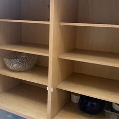 🍽 古民家・リノベにぴったり！ナチュラル木目キッチンキャビネット｜幅90cm 中古 🍽の画像