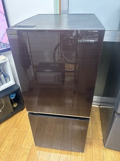 2023年製✨Hisence冷凍冷蔵庫 HR-G13C-BR