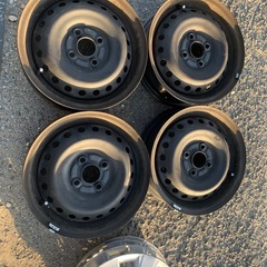 ホンダ純正スチールホイール14インチの画像