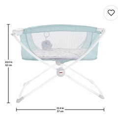 Fisher Price バシネット ベビーベッドの画像
