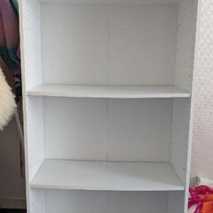 白木製カラーボックスの画像