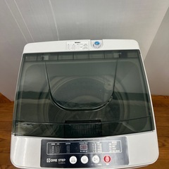 コンパクトサイズ‼️4.5kg洗濯機 ONE STEP 2024年製
の画像