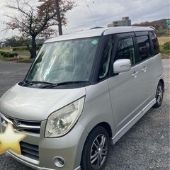 【個人】H24年 車検令和8年9月 166600km パレット　 両側電動式スライドア ターボ車 遠隔スターター付き【冬安心】 の画像