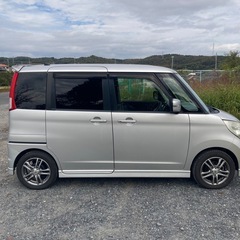 【個人】H24年 車検令和8年9月 166600km パレット　 両側電動式スライドア ターボ車 遠隔スターター付き【冬安心】 の画像