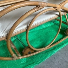 ミッフィー　ゆりかご&コマ付きベッドの画像