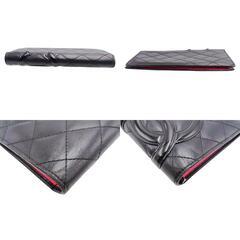 シャネル A26717  長財布 ブラック ×ピンク  CHANEL  カンボンの画像