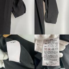 KB ケービー ワンピース ポリエステル ブラック レディース【古着】【中古】の画像