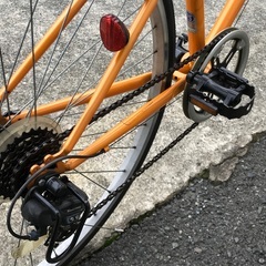 ⭐︎ドリーム2号館⭐︎⭐️ジモティー割引⭐️LASSIG/クロスバイク/700C/オレンジの画像