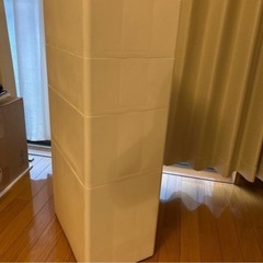ホワイト 収納ケースの画像