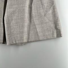ノーブランド  スカート ウール グレー レディース 3T 34【古着】【中古】の画像