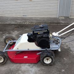 鹿児島発　オーレック 自走式エンジン芝刈機ジーテックモアGR703　の画像