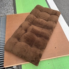 ブラウン リクライニング座椅子の画像