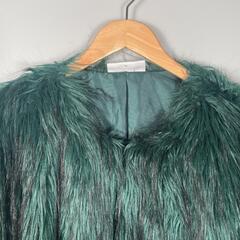 Noisy may Noisy may その他アウター アクリル グリーン レディース XL【古着】【中古】の画像