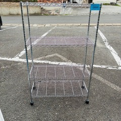 ⭐️美品⭐️メタルラック　80✖️35サイズの画像