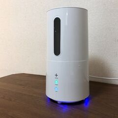 ハイブリット式加湿器 e-LifeHOME ELH303L ホワイト 木造和室５畳／プレハブ洋室８畳 タッチ操作LED照明付きの画像