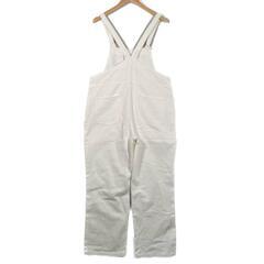 oceanpacific オーシャンパシフィック オーバーオール コットン ホワイト レディース L【古着】【中古】の画像