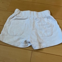 【ちびrady】ロゴ刺繍短パン【90】の画像