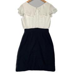 CHESTY チェスティ ワンピース ポリエステル ホワイト レディース 1【古着】【中古】の画像