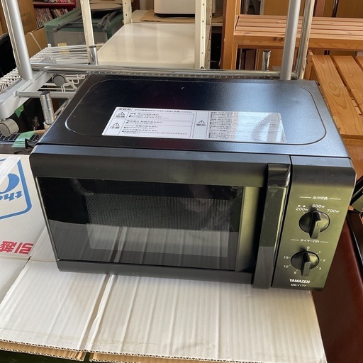 単機能電子レンジ　山善　2019年　中古