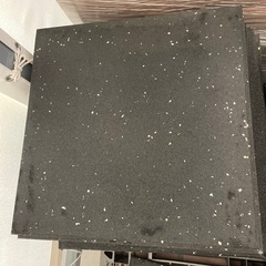  [35枚セット] ホームジム用ゴムマット ゴムマット ジム ジムマット15mm訳あり商品の画像