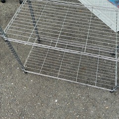 ⭐️美品⭐️メタルラック　90✖️46サイズの画像