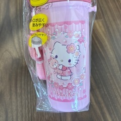 プラスチック　水筒　キティの画像