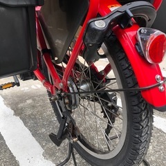 電動アシスト自転車 ヤマハ PAS Babby un チャイルドシート付の画像