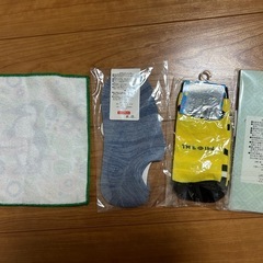 靴下、ハンカチの画像