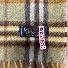 バーバリーBURBERRYカシミヤカシミア100％マフラーストールショールスカーフgreenグリーン緑色系ノバチェックイングランド製イギリス製英国製レディース女性用婦人womenメンズmen男性用紳士の画像