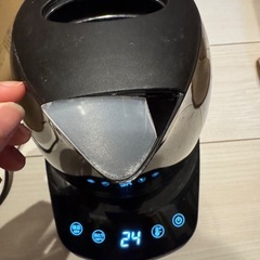 T-fal 電気ケトル 温度設定機能付き 黒　ジャンクの画像