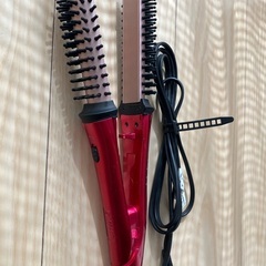 受渡決定！【あげます】カール&ストレートアイロンの画像
