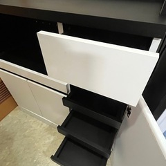 【LOWYA】キッチン収納 / 食器棚 / チェスト / レンジ台の画像