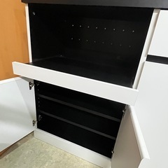 【LOWYA】キッチン収納 / 食器棚 / チェスト / レンジ台の画像