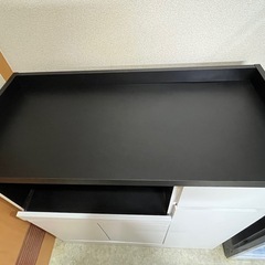 【LOWYA】キッチン収納 / 食器棚 / チェスト / レンジ台の画像