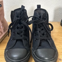 ブーツ＆コンバース17センチの画像