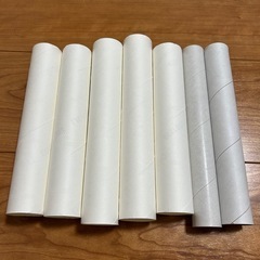 トイレットペーパーの芯　ラップの芯の画像