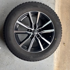 17インチスタッドレス4本セット　ブリヂストン　アルミホイール付きの画像