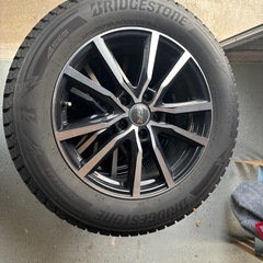 17インチスタッドレス4本セット　ブリヂストン　アルミホイール付きの画像