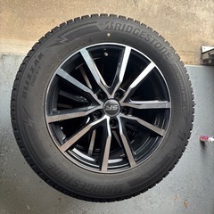 17インチスタッドレス4本セット　ブリヂストン　アルミホイール付きの画像