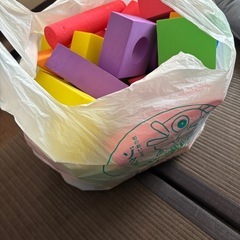 ソフト積み木　一袋の画像