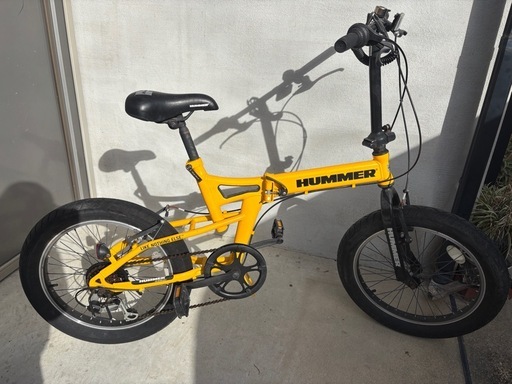 変速付き折りたたみ自転車