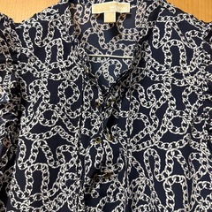 Michaelkors チェーン柄トップス 美品の画像