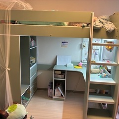 ロフトタイプ システムベッド Mikey(マイキー) の画像