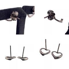 ティファニー TIFFANY&Co. ピアス オープンハート エルサペレッティ 両耳用 シルバーの画像