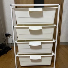 IKEA 4段ボックスの画像