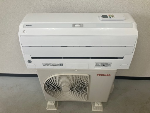 ?TOSHIBA ルームエアコン 2024年製 主に6畳用