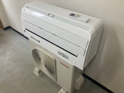 ?TOSHIBA ルームエアコン 2024年製 主に6畳用