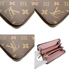 ルイヴィトン M41894 長財布 ローズバレリーヌ  LOUIS VUITTON ジッピーウォレット モノグラムの画像