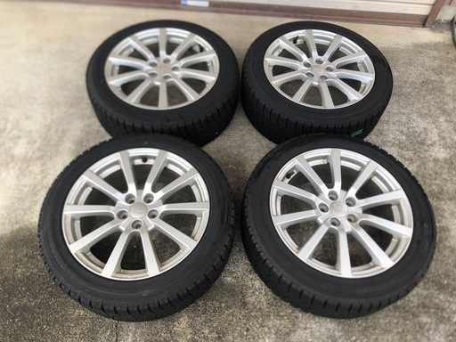 スバル純正アルミ　　スタッドレスタイヤ4本セット