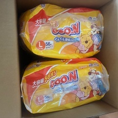 【受け渡し者決定】グーン　Lサイズ　パンツタイプ　9kg〜14kg 102枚の画像